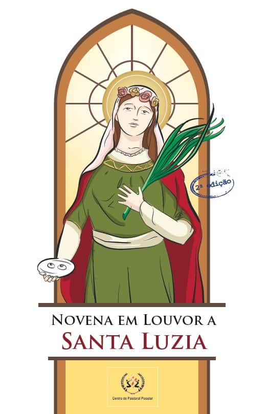 Produto Scala Editora - Livro: Novena em Louvor a Santa Luzia - Geral Novenas Variadas