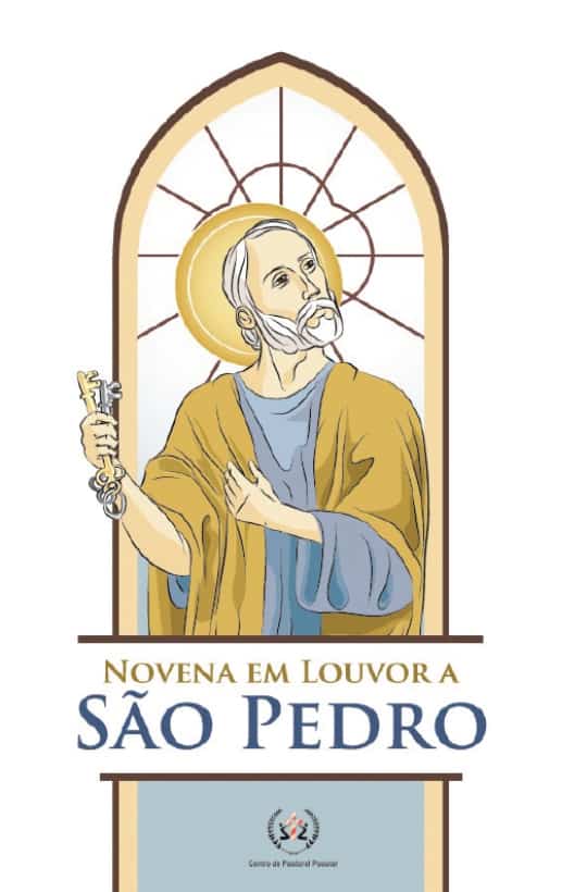 Produto Scala Editora - Livro: Novena em Louvor a São Pedro - Geral Novenas Variadas